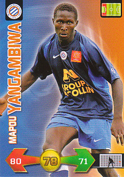 Mapou Yanga-M'Biwa Montpellier HSC 2010 Foot Adrenalyn XL #211